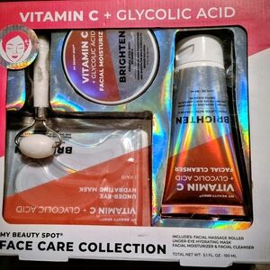 BNIB Vitamin C + Glycolic Acid Face Care Collection